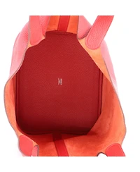 Pre-Owned Hermes Gm Picotin Lock Bag Clemence
