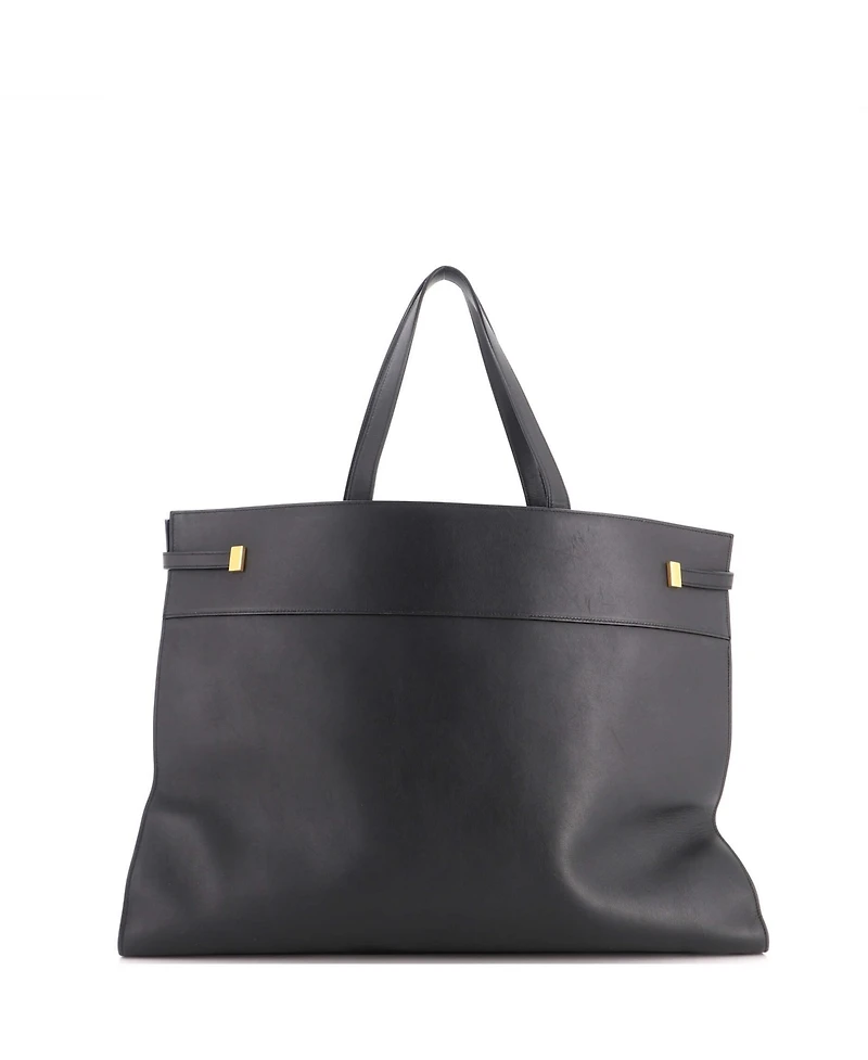 Pre-Owned Saint Laurent Large Manhattan Tote Leather