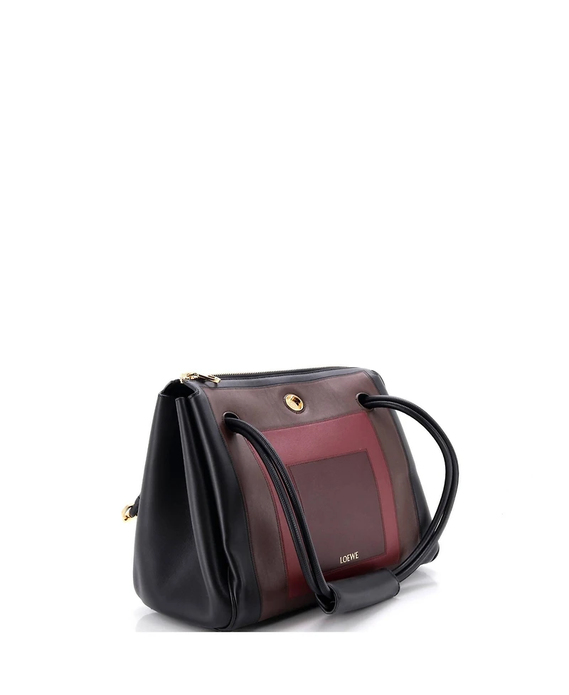 Pre-Owned Loewe Medium x Albers Madrid Shoulder Bag Leather