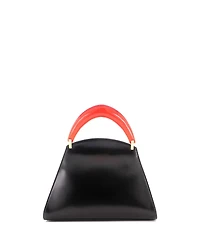 Pre-Owned Salvatore Ferragamo Prism Top Handle Bag Leather