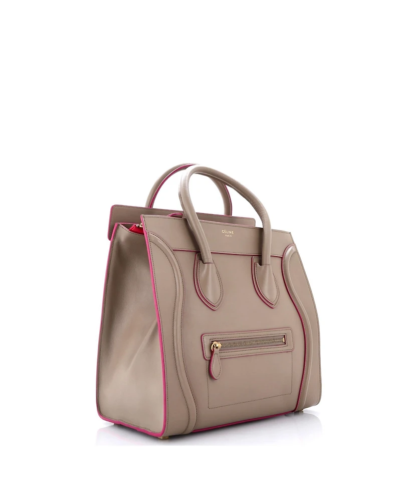 Pre-Owned Celine Mini Luggage Bag Smooth Leather