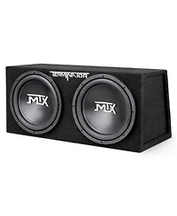 Mtx TNE212D 12-Inch 1200-Watt Car Audio Dual Loaded Subwoofer Box Enclosure
