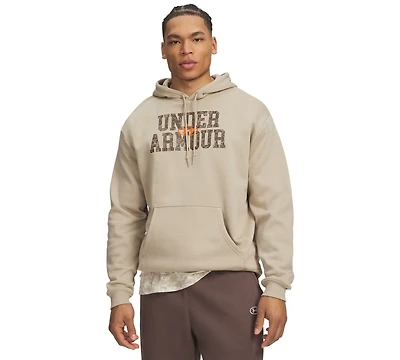 Under Armour Men's Rival Fleece Camo Hoodie