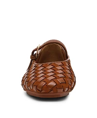 Anne Klein Women's Connie Woven Mary Jane Ballet Flats