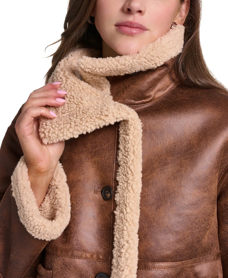 Levi's Women's Reversible Faux Shearling Jacket
