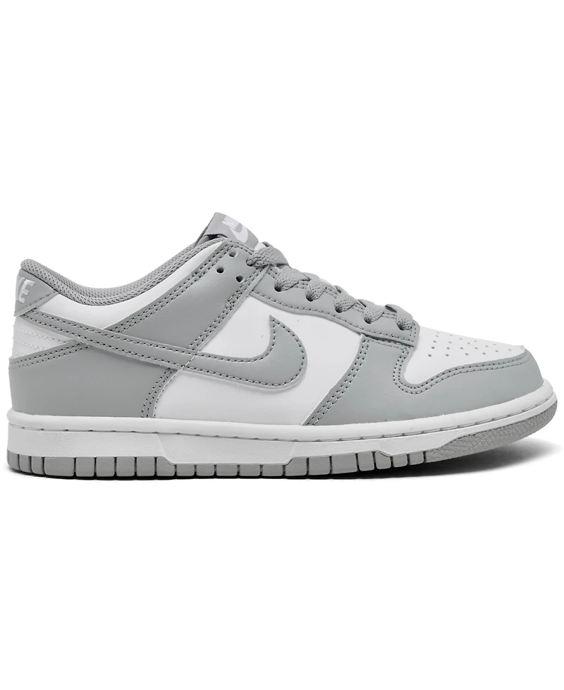 Nike Big Kids' Dunk Low Lifestyle Sneakers from Finish Line