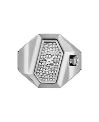 Michael Michael Kors Women's Suri Two-Hand Stainless Steel Ring Watch 19mm