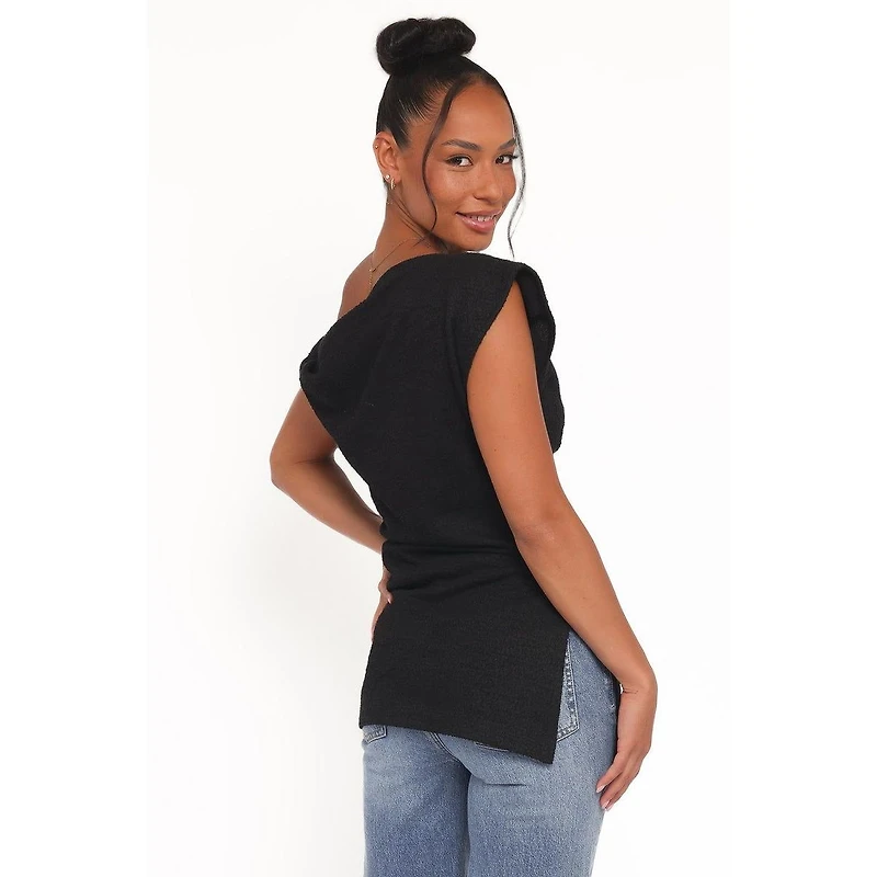 Petal and Pup Women's Selma Sleeveless One-Shoulder Knit Top