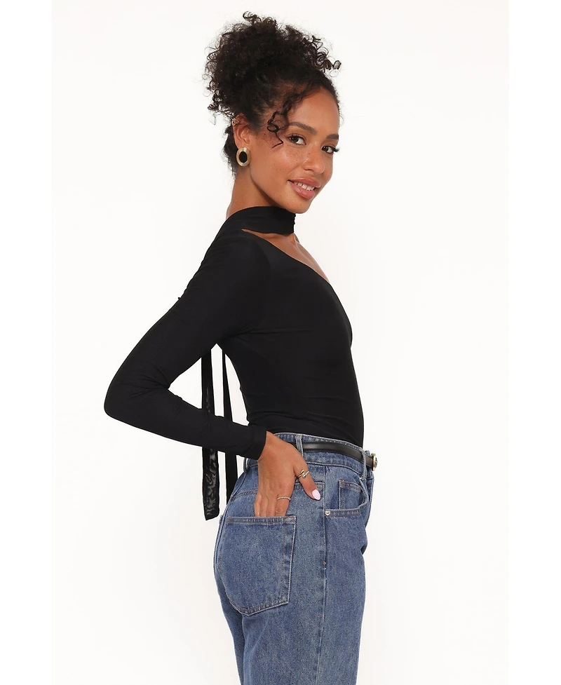 Petal and Pup Women's Carlie Mesh One Shoulder Top