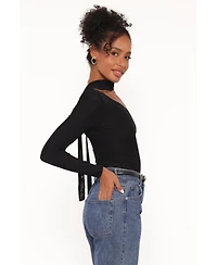 Petal and Pup Women's Carlie Mesh One Shoulder Top