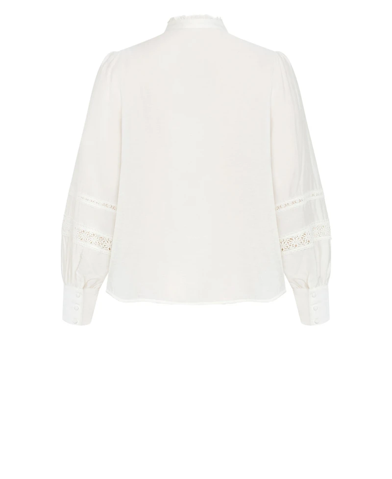 City Chic Women's Whimsical Embroidered Long Sleeve Shirt