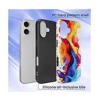 Lisen 2-Layer Military-Grade Phone Case Compatible with Apple iPhone 15 Pro
