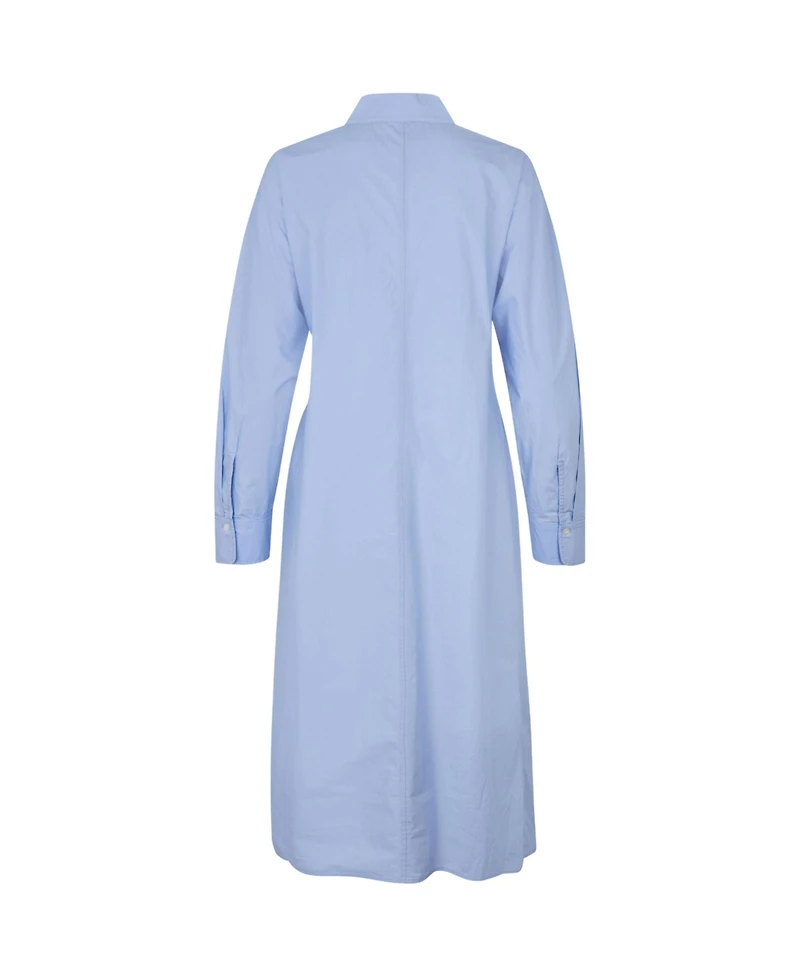 Masai Copenhagen Women's MaNeylora Long-Sleeve Wrap Midi Shirt Dress
