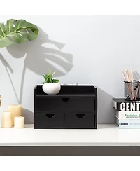 Danrong Desk Organizer 3 Drawers Tabletop Storage Cabinet Office Home Organization
