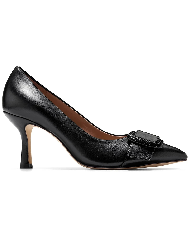 Cole Haan Women's Fidela Buckle Pointed Toe Pumps