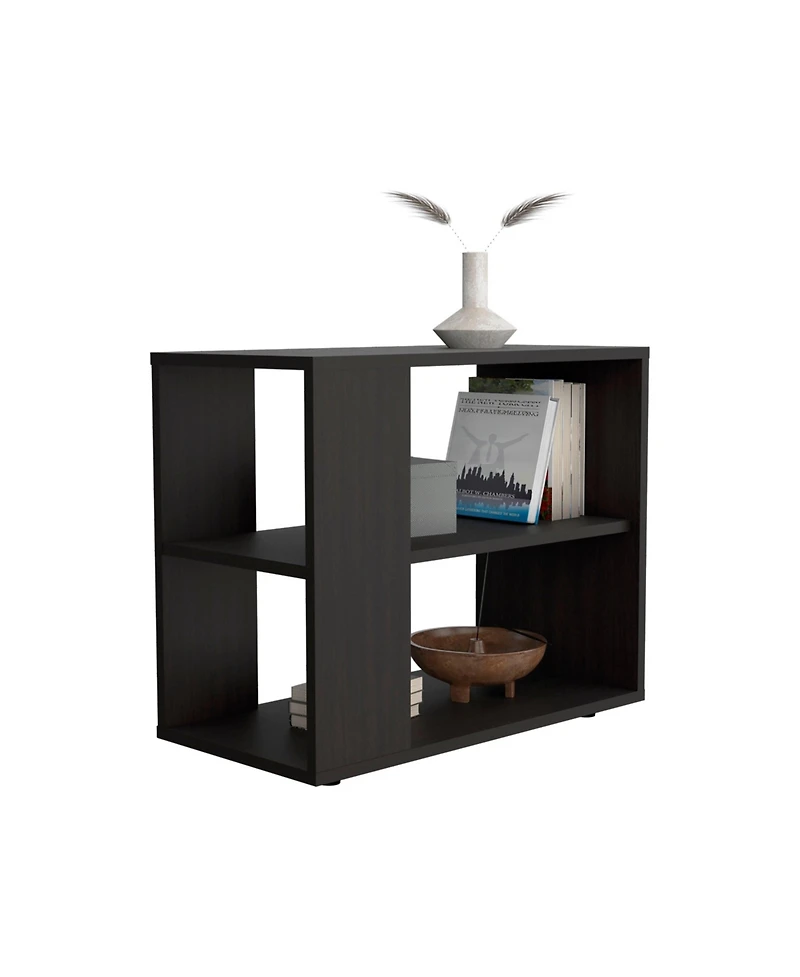 Fm Furniture Rio Verde Side Table Melamine with Open Storage