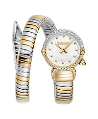 Just Cavalli Women's Radiosa Quartz Stainless Steel Bracelet Watch