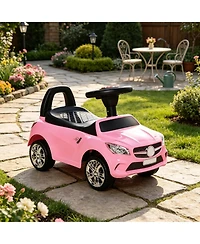 Sevorley Foot-to-Floor Ride-On Push Car with Horn, Music and Lights, Ages 18-36 Months