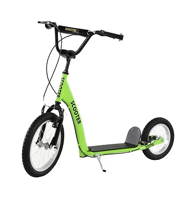 Sevorley Adjustable Handlebar All-Terrain Tires Kids Kick Scooter, Ages 3+