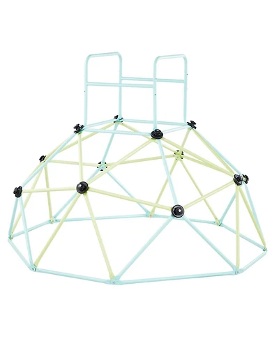 Slickblue Kids Climbing Dome Geometric Indoor-Outdoor, 600 lbs Capacity, Ages 3-10