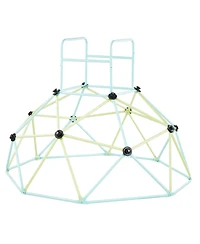 Slickblue Kids Climbing Dome Geometric Indoor-Outdoor, 600 lbs Capacity, Ages 3-10
