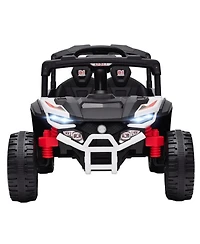 Sevorley 12V Kids Electric Utv Ride-On Truck with Parental Remote Control, Wheel Suspension and Led Lights, Ages 3-5