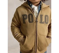 Polo Ralph Lauren Boys' 2T-7 Logo Fleece Full-Zip Hoodie