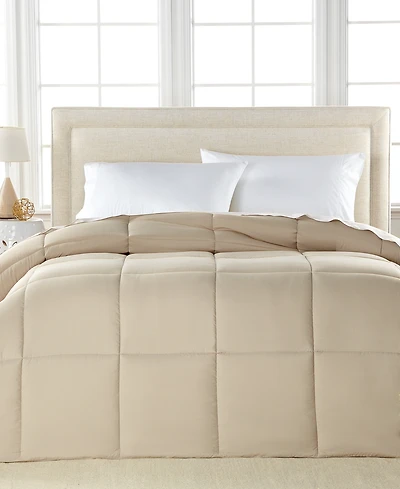 Royal Luxe Color Hypoallergenic Down Alternative Light Warmth Microfiber Comforter, Full/Queen, Exclusively at Macy's