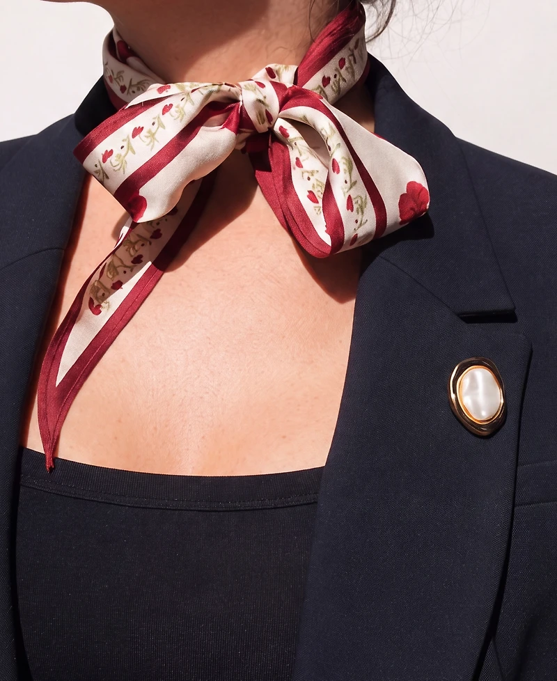 Bespoke Fashion Baroque Imitation Pearl Brooch