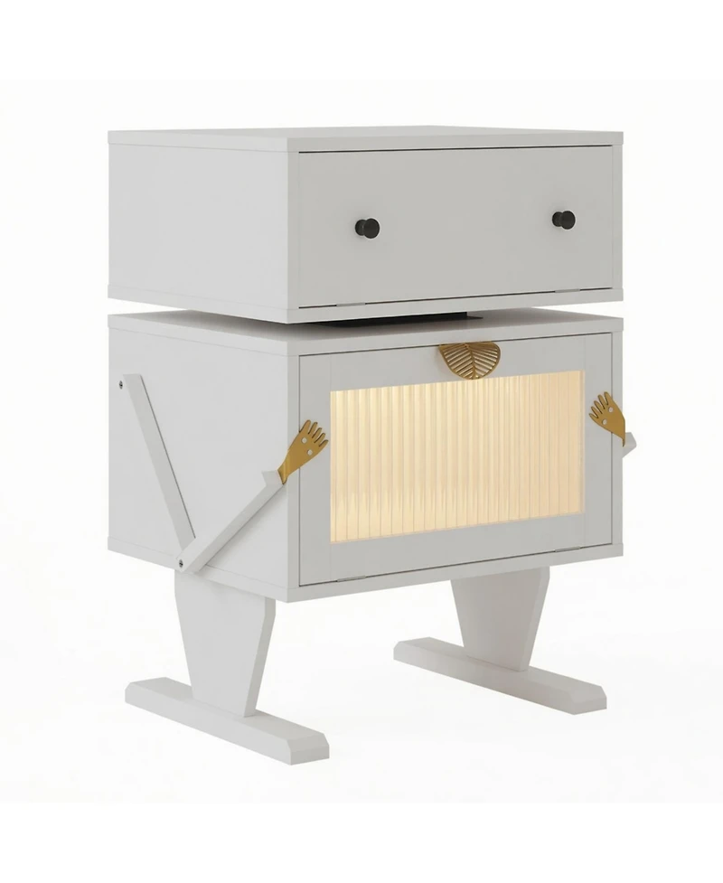 Flynama Robot Led Nightstand