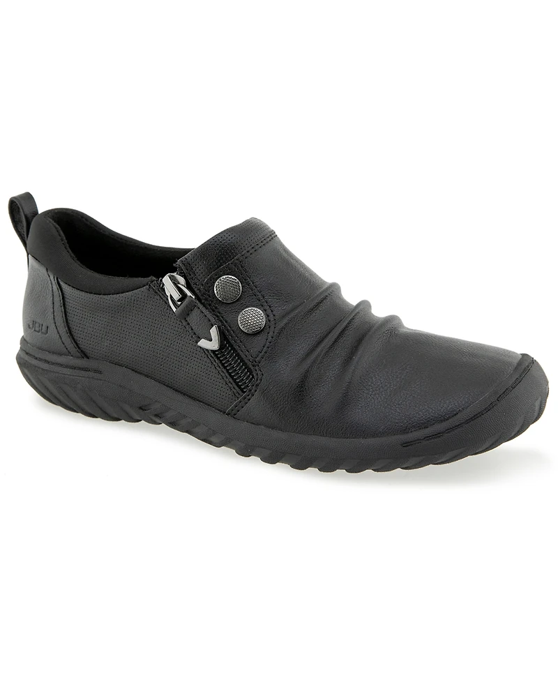 Jbu Women's Romi Closed Round Toe Casual Flats
