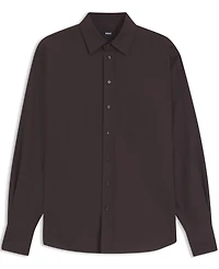 Boss by Hugo Women's Oversized-Fit Point Collar Blouse