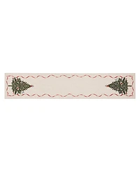 Spode Holiday Tree Table Runner, 14" x 72"