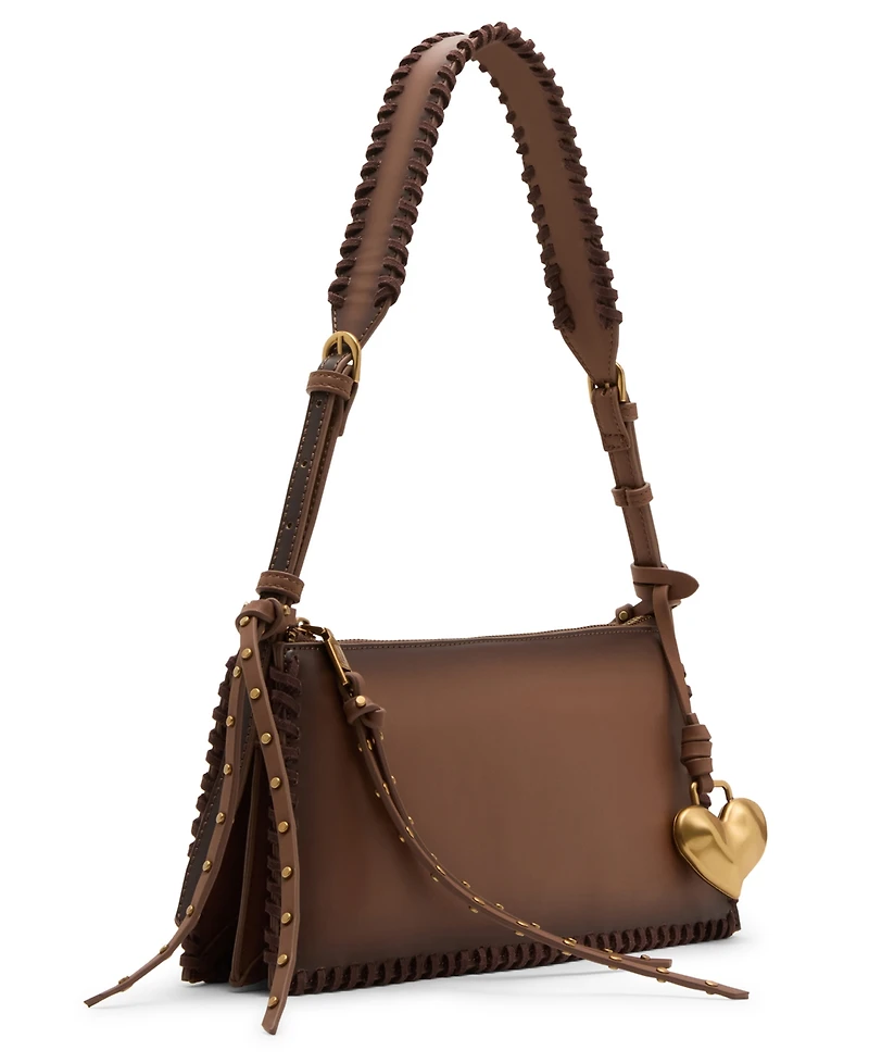 Betsey Johnson Wild at Heart Medium Shoulder Handbag