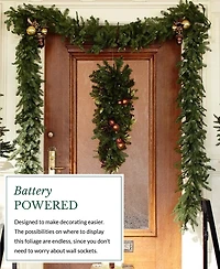 Balsam Hill 120" Bh Fraser Fir Christmas Garland