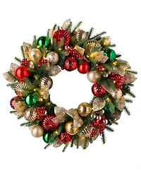 Balsam Hill 30" Merry and Bright Christmas Wreath