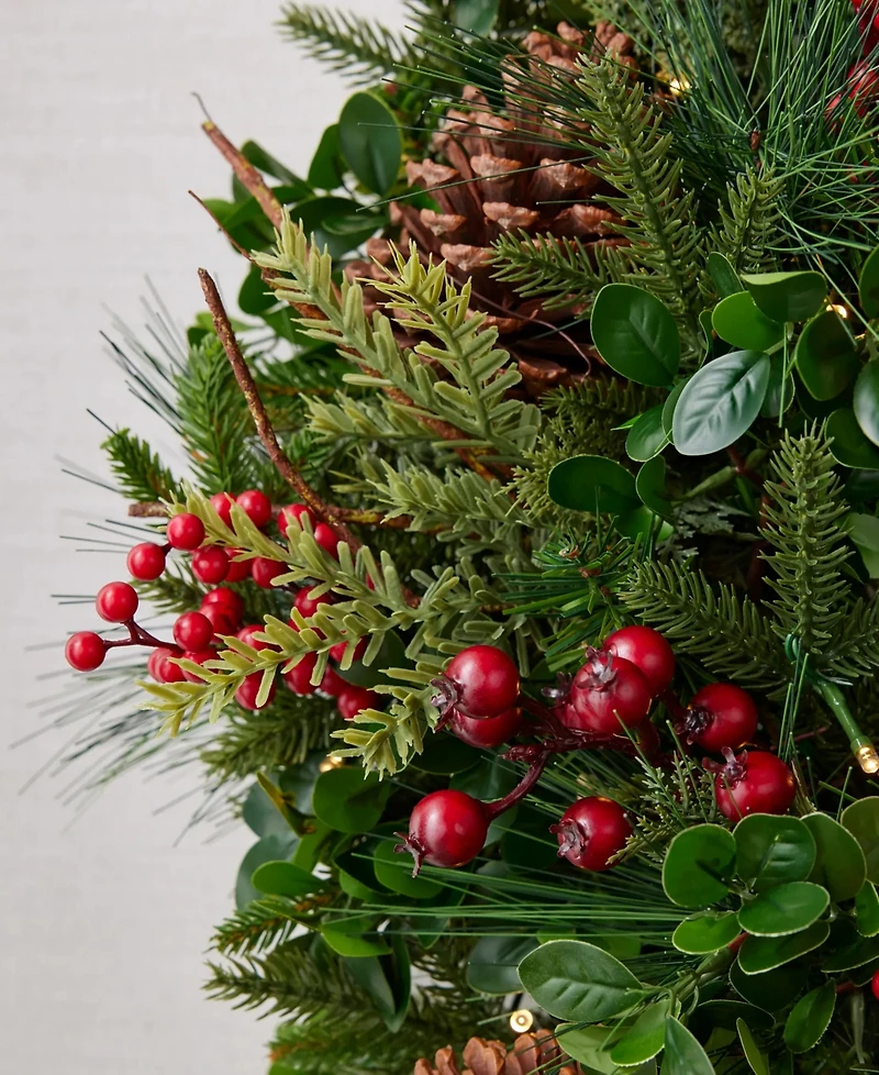 Balsam Hill Boxwood Berries 28" Wreath