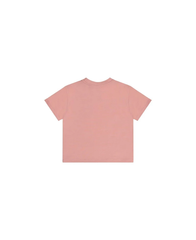 Deux par Toddler Girls (2T - 5T) Heavy Jersey Wide Short Sleeve T-Shirt