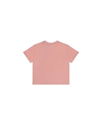 Deux par Toddler Girls (2T - 5T) Heavy Jersey Wide Short Sleeve T-Shirt