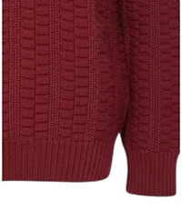 Hope & Henry Little and Big Boys' S - Xl Organic Half Zip Cable Pullover Sweater