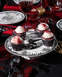 Lenox Haunted Village Cake Plate