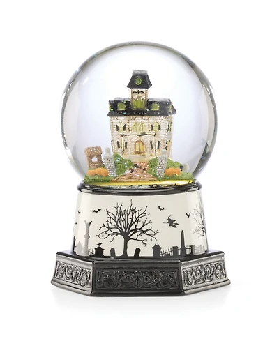 Lenox Haunted Village Light-Up Snow Globe