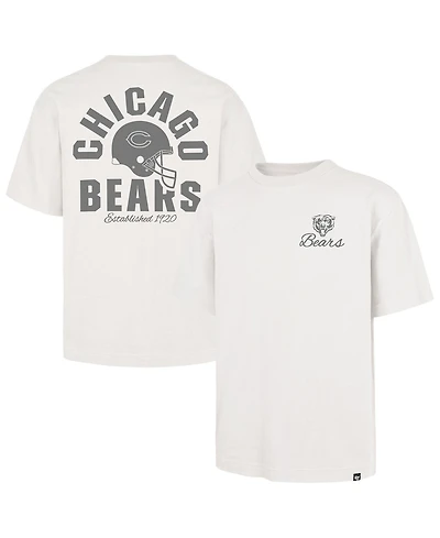 '47 Brand Men's Off White Chicago Bears Photon Dust Foundation T-Shirt