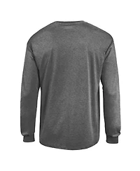 Champion Men's Nebraska Huskers Distressed Graphic Classic-Fit Bold Long-Sleeve T-Shirt