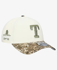 New Era Men's Texas Rangers 9FORTY A-Frame Adjustable Hat