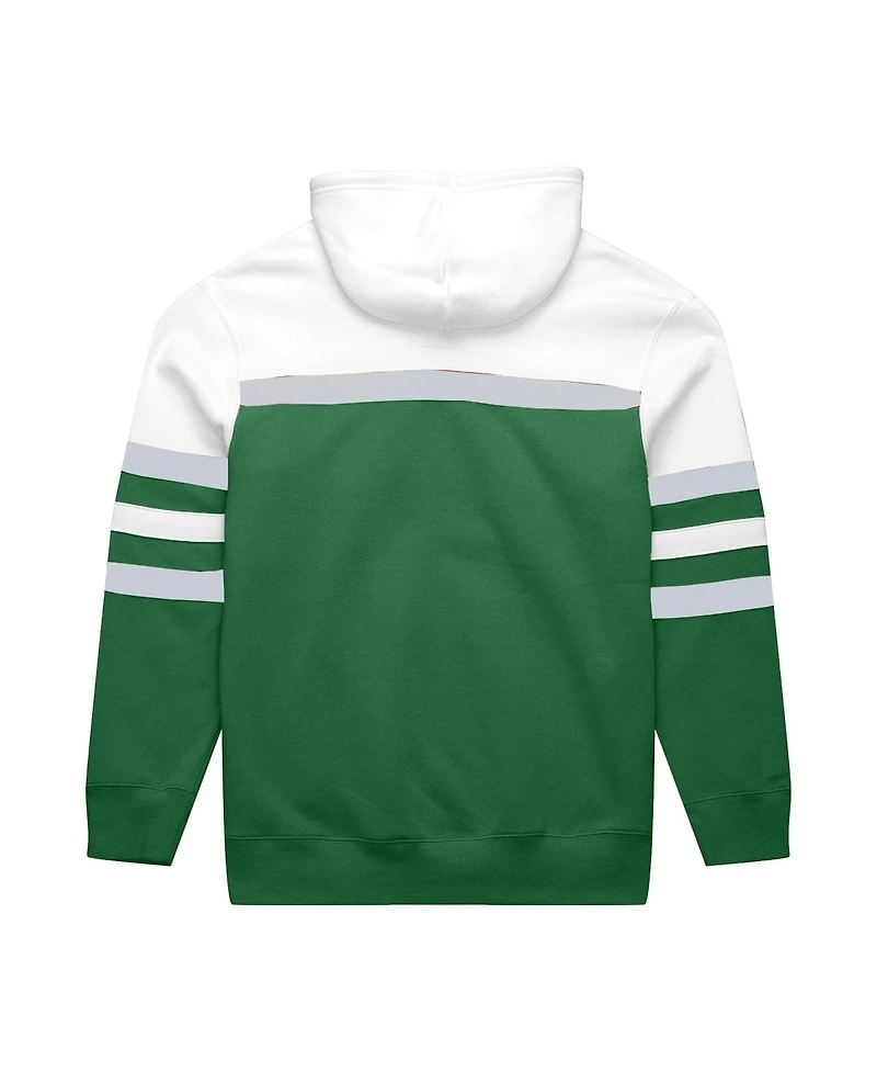 Mitchell & Ness Men's Big Tall Philadelphia Eagles Fleece-Lined Head Coach Hoodie