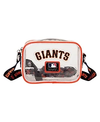 Loungefly San Francisco Giants Clear All Over Logo Crossbody Bag