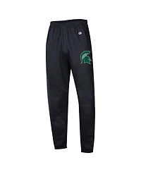 Champion Men's Black Michigan State Spartans Powerblend Banded Fleece Sweatpants