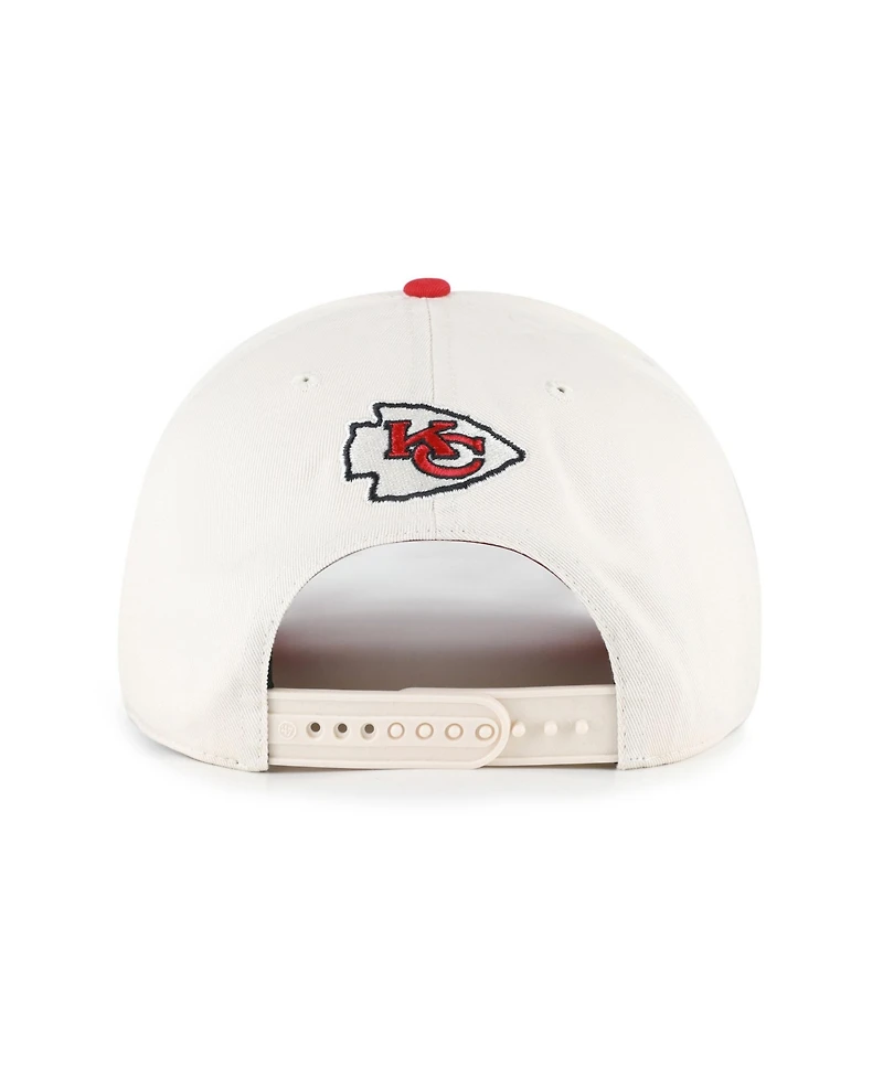 '47 Brand Women's Natural Kansas City Chiefs Rope Script Hitch Adjustable Hat