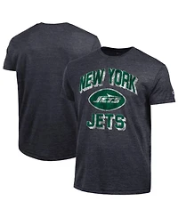 Champion Men's New York Jets Ultimate Tri-Blend Distressed Graphic T-Shirt